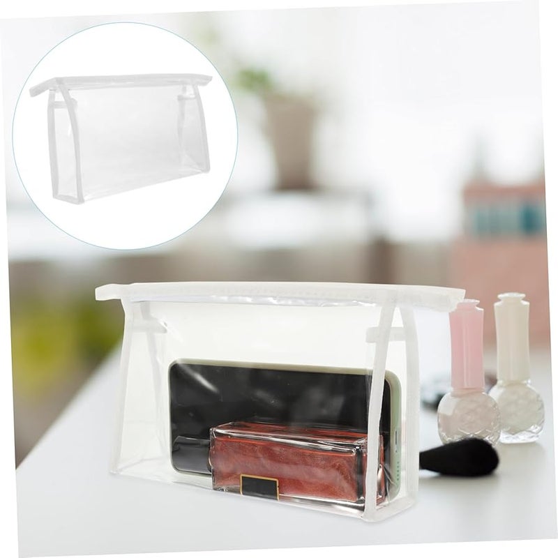 NOLITOY 4pcs Travel Toiletry Kit Compact Makeup Skincare Bag Set Black - Image 4